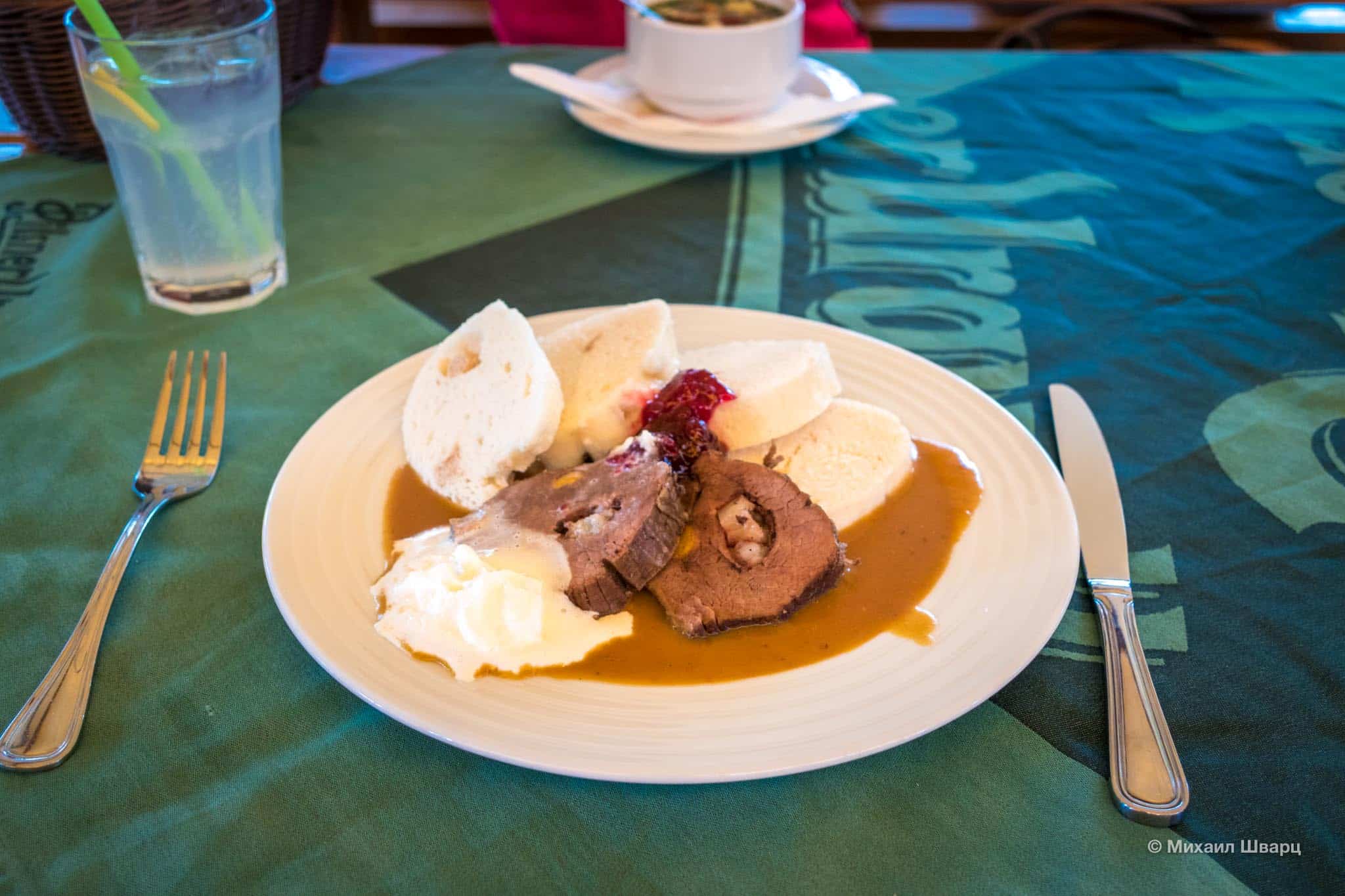 Блюда в ресторане Hlávkův dvůr