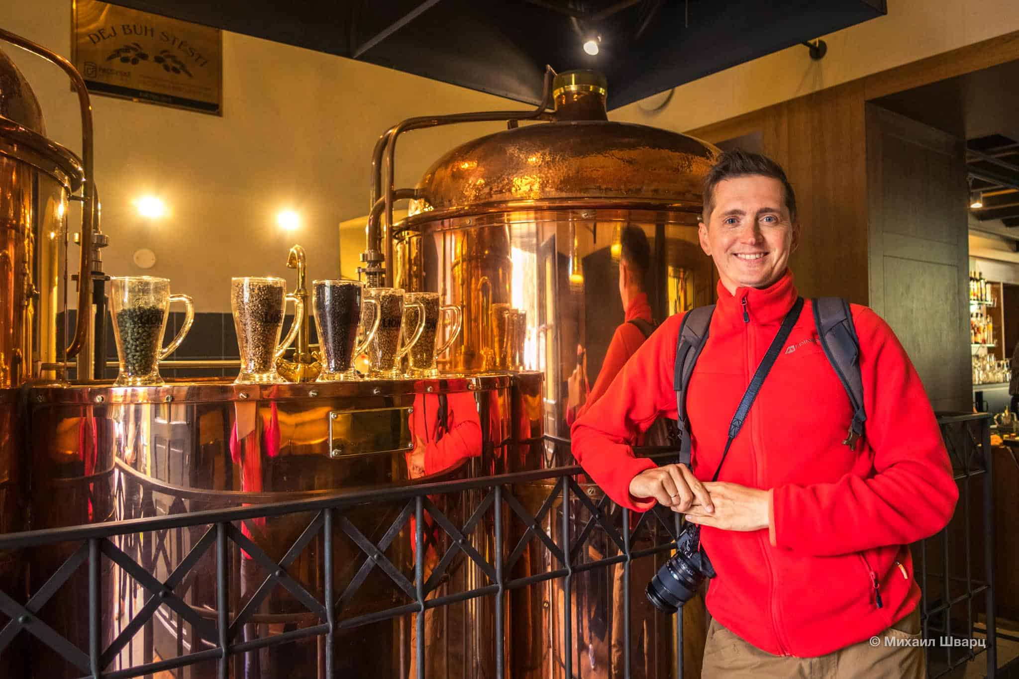 В ресторане Pivovar Národní