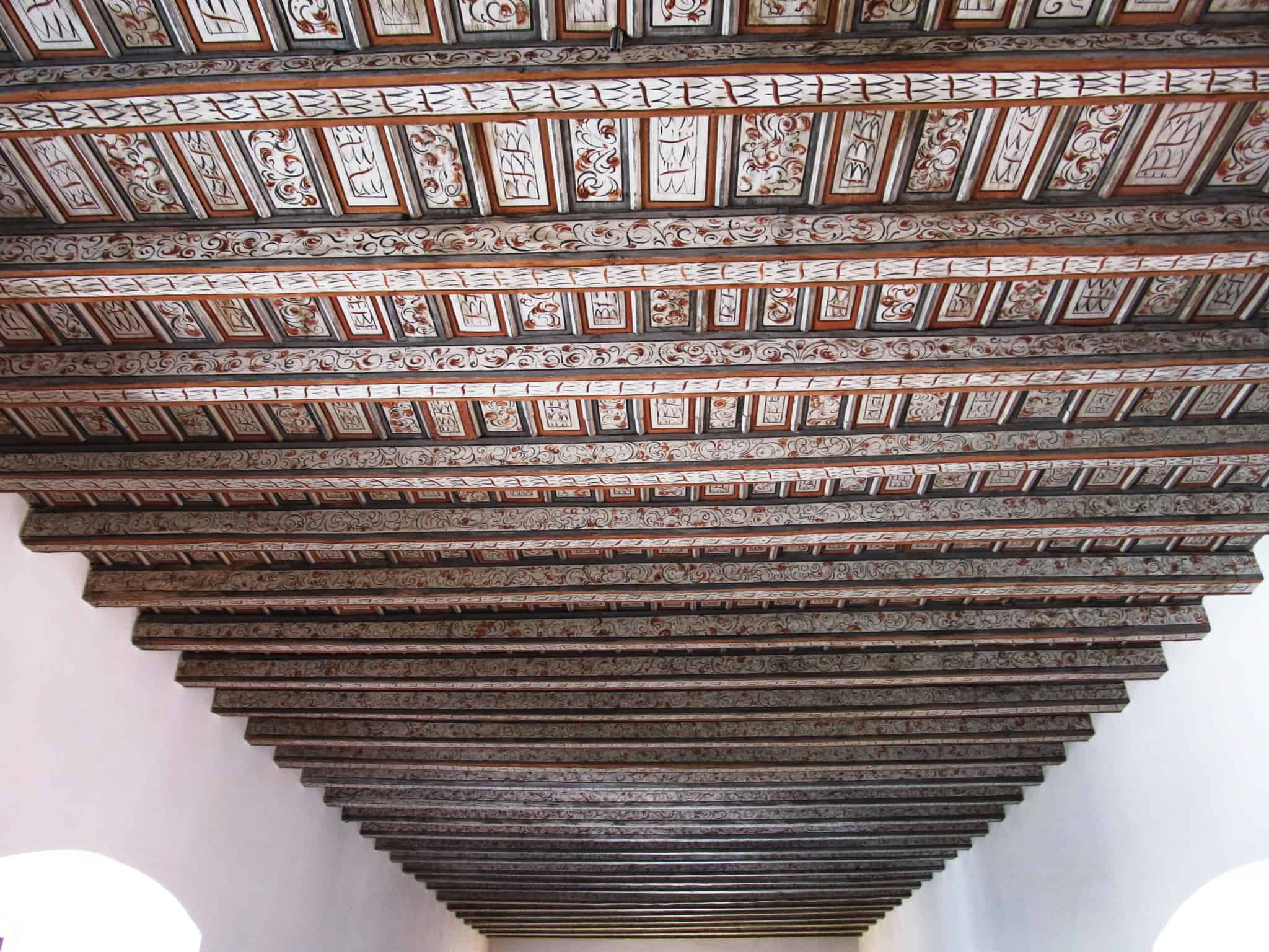 Потолок в Рыцарском зале